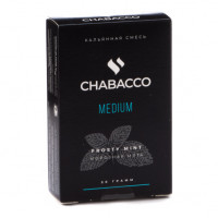 Смесь Chabacco MEDIUM - Frosty Mint (Морозная Мята, 50 грамм) — 